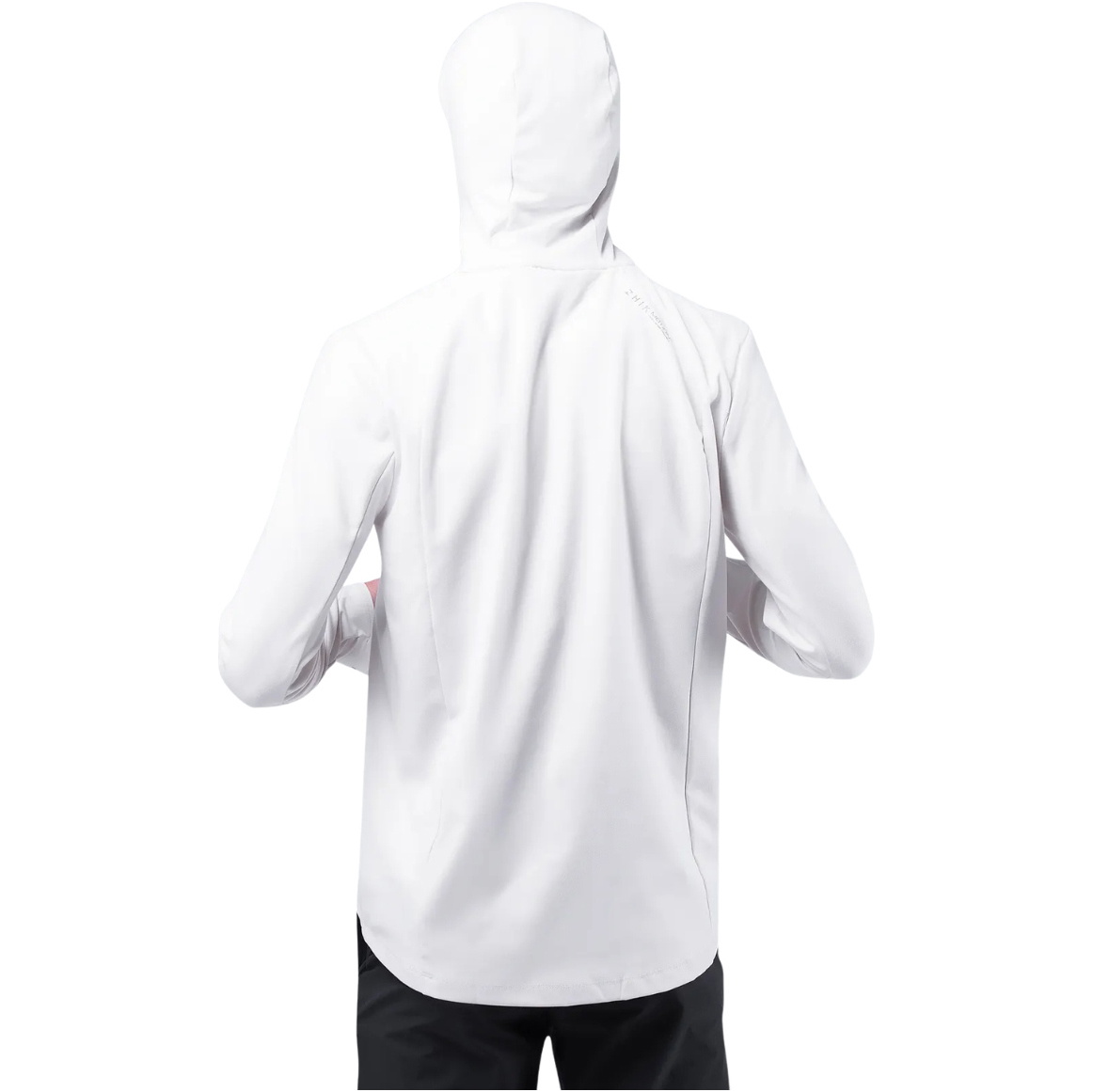 2026 Zhik Men's Motion Hooded Top Met Lange Mouwen Atp-0100-m-plt - Platina
